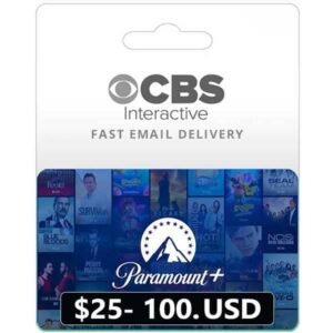Paramount Plus USD Gift Card from zamve.com