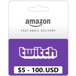 Twitch USD Gift Card from zamve.com