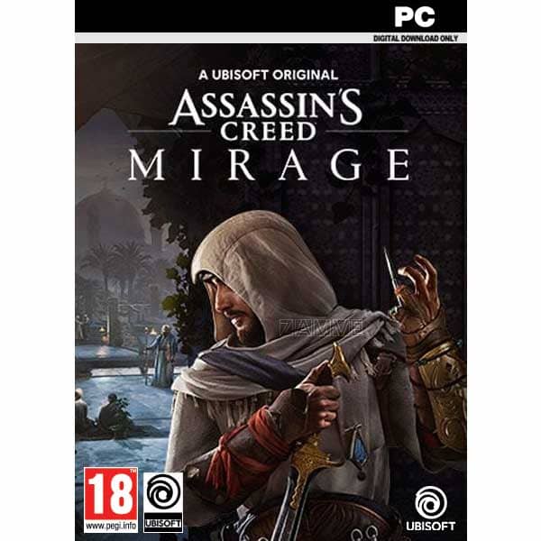 Assassin's Creed Mirage pc game Ubisoft key from zamve.com