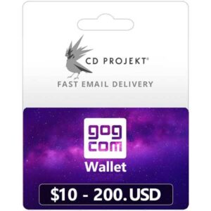 GoG Wallet gift card from zamve pc game shop in BD