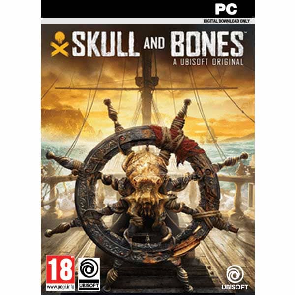 Skull and Bones pc game ubisoft key from zamve.com