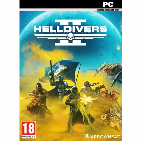Helldivers 2 pc game steam key from Zmave Online Game Shop BD by zamve.com