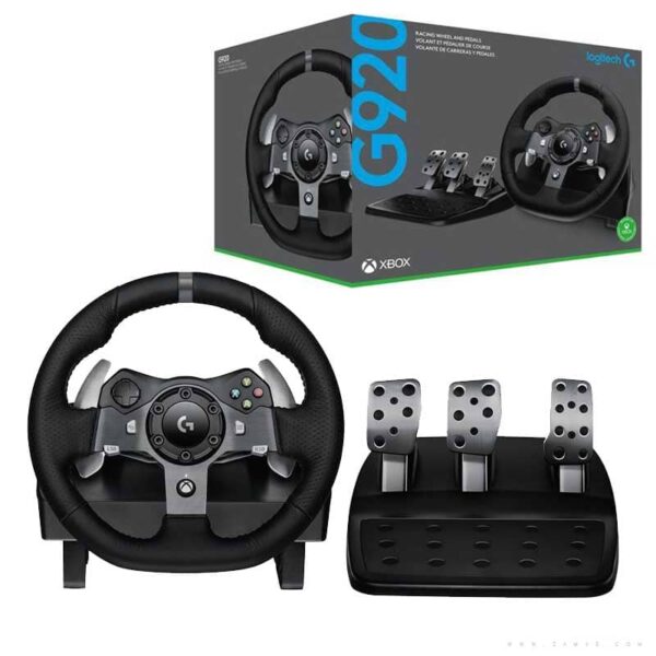 Logitech G920 Driving Force Racing Wheel from Zamve Online Console Game Shop BD