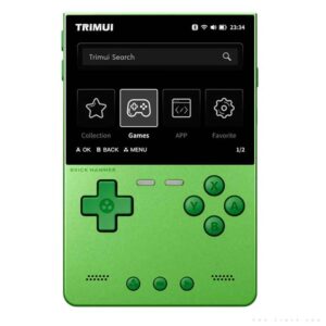 TRIMUI Hammer Green Gaming Handheld from Zamve Online Console Game Shop BD