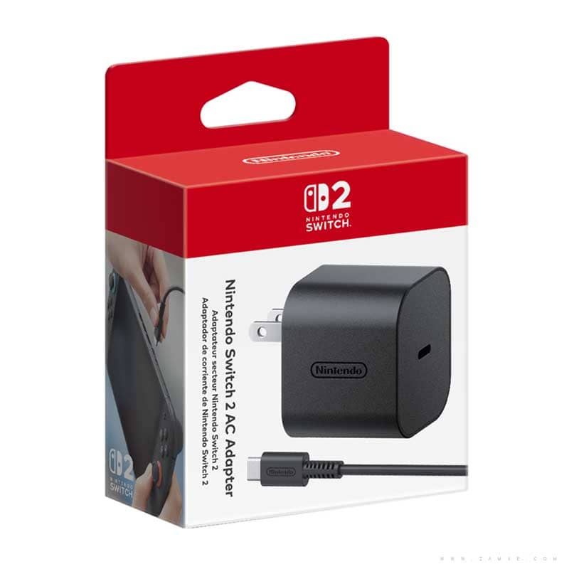 Nintendo Switch 2 AC Adapter Type C Fast Charging Kit – 15v 2.6A from Zamve Online Console Game Shop BD